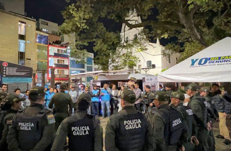 En el sector de La Veracruz se lanzó una nueva campaña para radicar la extorsión