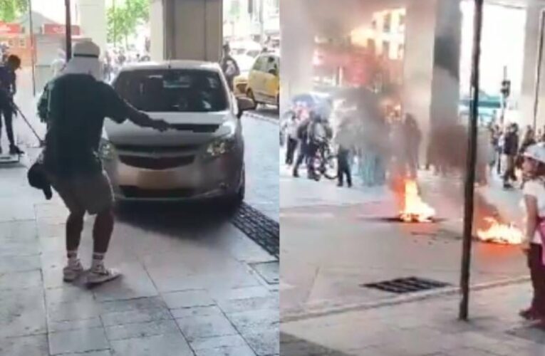 Se registran desmanes en la estación San Antonio del metro de Medellín